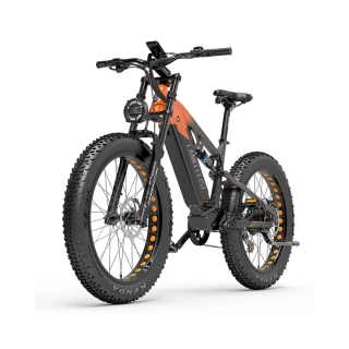 Test LANKELEISI RV800 PLUS E-Mountainbike 750 W